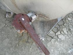 TCC tank 11 front lower outlet