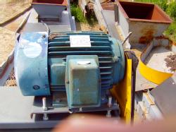 16' Belt Conveyor Head Section 15hp 3 phase motor 002
