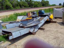 16' Belt Conveyor Head Section 15hp 3 phase motor 001