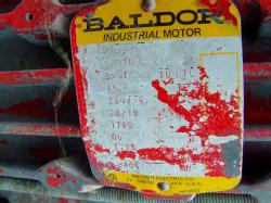 4 ft fan elec. motor tag
